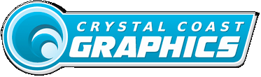Crystal Coast Graphics logo