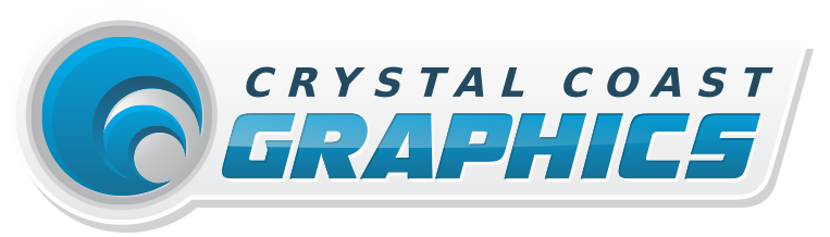 Crystal Coast Graphics logo