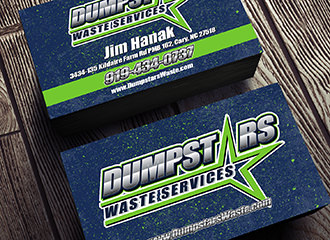 Crystal Coast Graphics designed and printed business cards for .