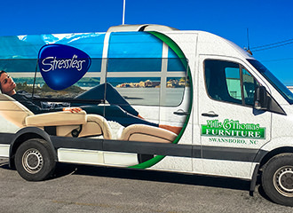 Crystal Coast Graphics designed and installed this .