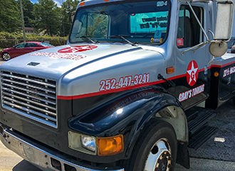 Crystal Coast Graphics designed and installed this .